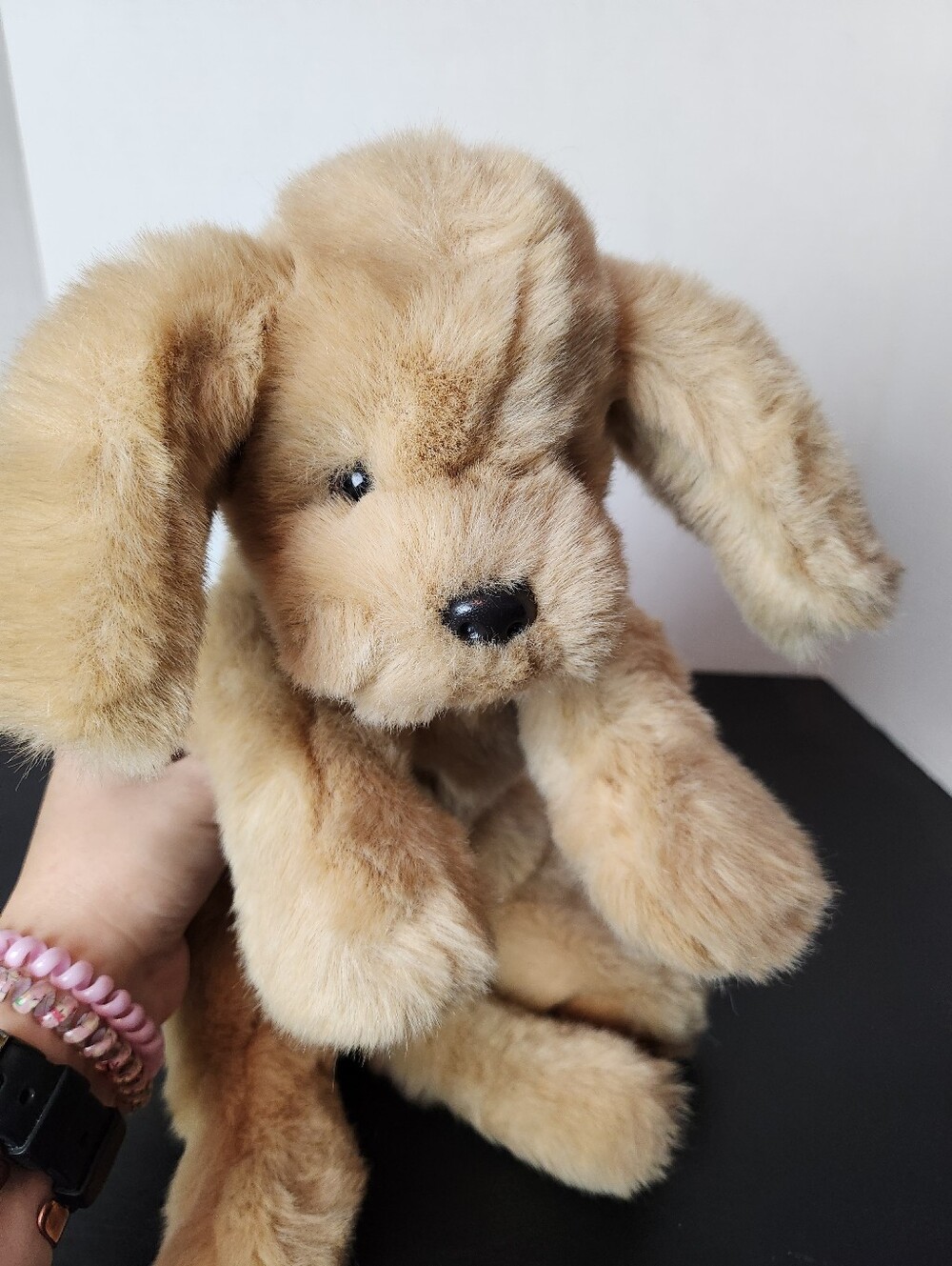 Vintage GUND 1985 Muttsy Puppy Dog Plush Floppy Golden Retriever